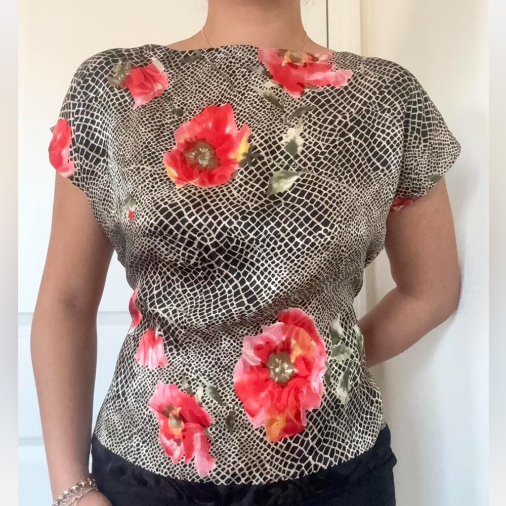 Floral Patterned Blouse